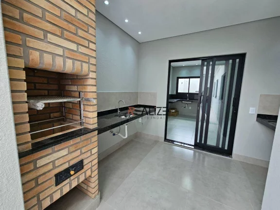 Imagem Casa nova com 3 dormitórios à venda, 125 m² por R$ 700.000 - Jardim Bom Sucesso - Indaiatuba/SP