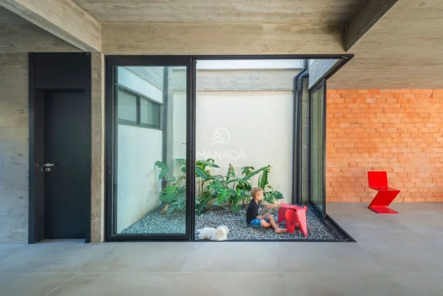 Imagem Triplex alto padrão arquitetura moderna