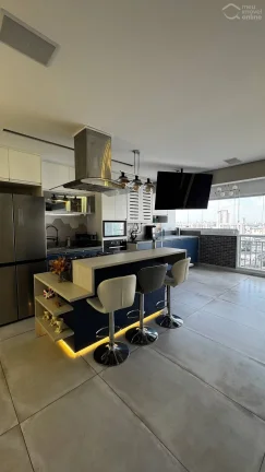 Imagem Apartamento mobiliado com 62m2, 1 suíte, closet e 1 vaga a venda na Barra Funda, São Paulo