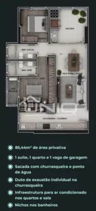 Imagem Apartamentos em Construção Centro Ed Turmalina Pato Branco