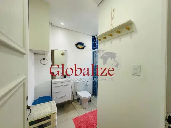 Imagem 2 quartos, sendo 1 suíte, uma ampla sala, - Boqueirão em Santos por R$ 620.000,00