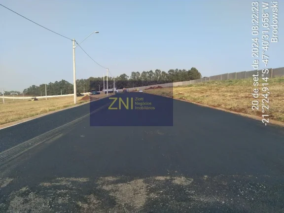 Imagem Terreno Comercial em Condomínio em Brodowski R 1422