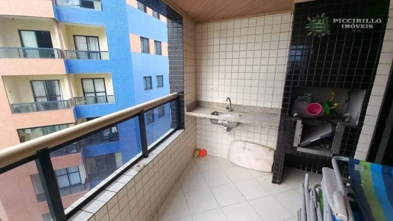 Imagem Apartamento com 2 dormitórios à venda, 72 m² por R$ 445.000,00 - Aviação - Praia Grande/SP