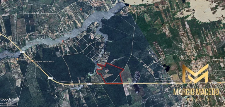 Imagem Terreno à venda, 750000 m² por R$ 18.750.000,00 - Lagoa Uruaú - Beberibe/CE