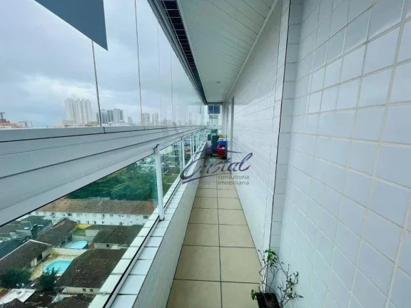 Imagem Apartamento com 2 dormitórios à venda, 87 m² por R$ 640.000,00 - Canto do Forte - Praia Grande/SP