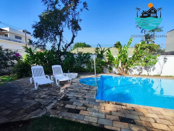 Imagem Casa para Alugar em Juquehy, 400 metros da praia, piscina, churrasqueira, 6 dormitórios, Max 15 pessoas | Juquehy Imobiliária