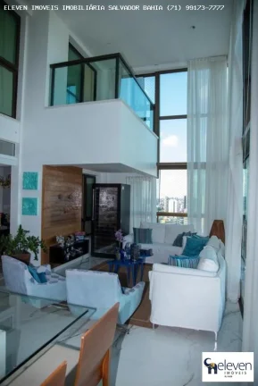 Apartamento para Venda em Salvador, Horto, 4 dormitórios, 4 suítes, 6 banheiros, 4 vagas
