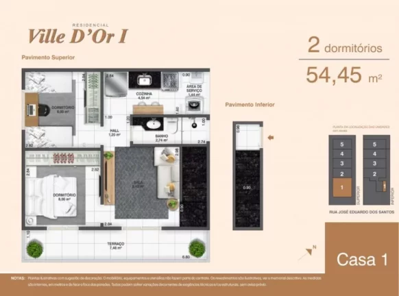 Imagem Casa na Vila Sônia com 2 dormitórios 1 vaga de garagem!!!