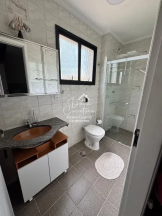 Imagem Imperdível oportunidade de adquirir um apartamento no Guarujá-SP, Jardim Las Palmas: 2 quartos, 1 suíte, 2 salas, 3 banheiros, 1 vaga de garagem e 90m² de área!