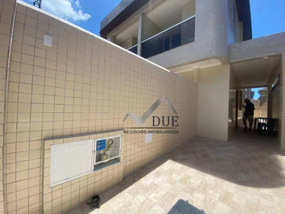 Imagem Casa sobreposta baixa com 3 dormitórios à venda, 95 m² por R$ 850.000 - Embaré - Santos/SP