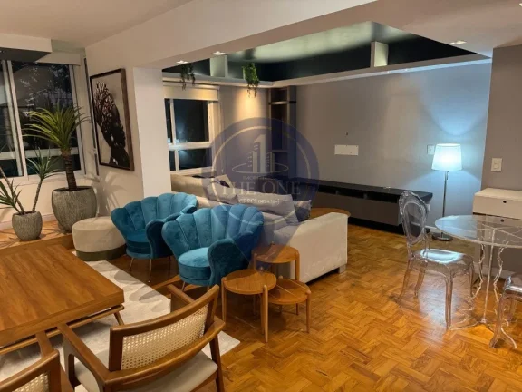 Imagem Apartamento à venda no Jardim Paulista, MOBILIADO, em São Paulo-SP: 2 quartos, 1 suíte, 1 vaga de garagem - 112m². Aproveite!