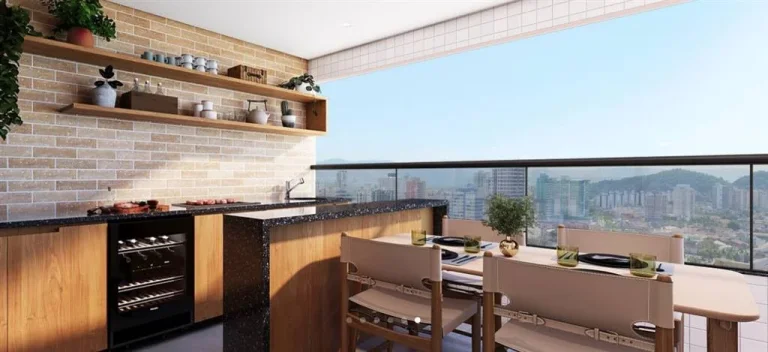 Imagem APARTAMENTO COM 80.7 m² - BOQUEIRAO - PRAIA GRANDE SP