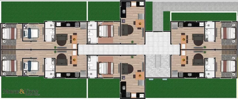 Imagem Apartamento Garden para Venda em Curitiba, Cajuru, 1 dormitório, 1 banheiro, 1 vaga