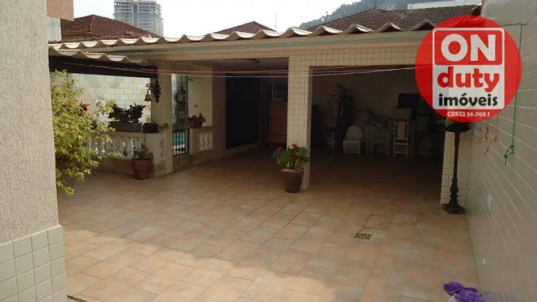 Imagem Sobrado à venda, 400 m² por R$ 4.000.000,00 - Marapé - Santos/SP