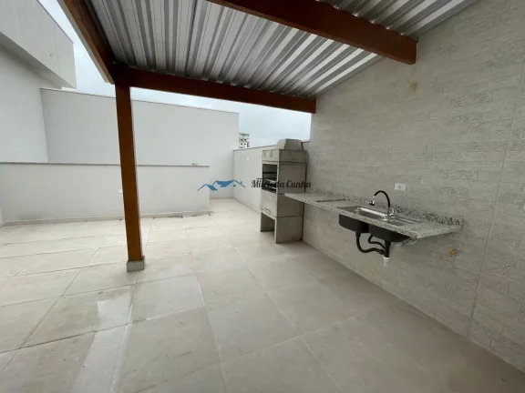 Imagem Cobertura à Venda com 2 Dormitórios 1 suíte, 105m² 2 vagas, bairro Campestre, Santo André