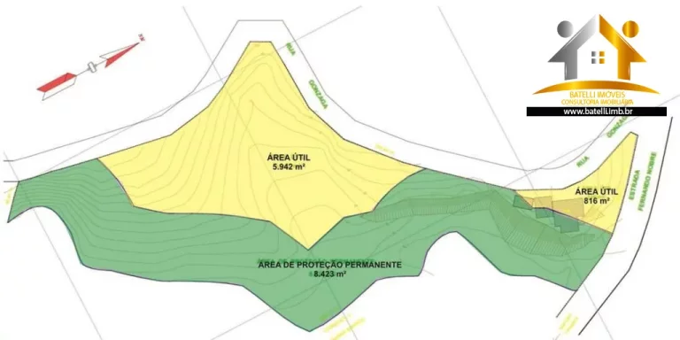 Imagem Área à venda próximo ao Templo Zu Lai | Batelli Imóveis