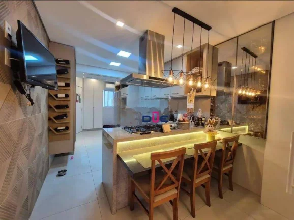 Imagem Apartamento com 3 dormitórios à venda, 144 m² por R$ 1.150.000 - Boqueirão - Santos/SP