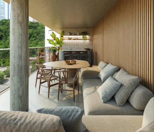 Imagem Apartamento Garden à venda em João Pessoa, Cabo Branco, com 1 quarto, 59,87m2