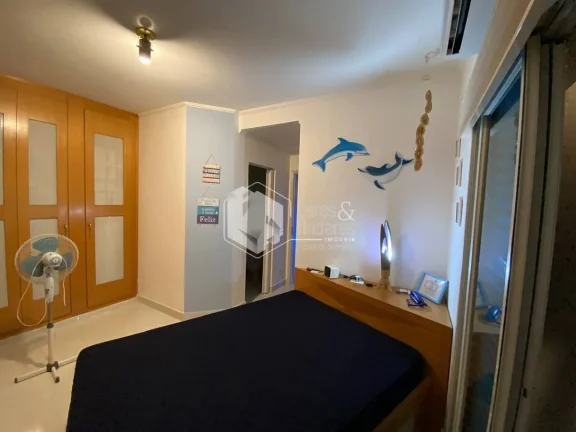 Imagem Apartamento para locação, Pitangueiras, Guarujá, 85m² com 2 dorm, 2 banheiros, 2 vgs com lazer, Camareira Diária, Mobiliado. Sinta a Brisa do Mar!