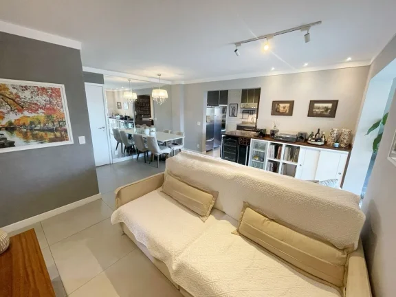 Imagem Apartamento 108M², 3Q, 3 Suítes, 4 Banheiros, 1 Lavabo, 2 Vagas, Varanda Gourmet, Academia, Piscina Aberta e Fechada, Sauna, Churrasqueira, Quadra.