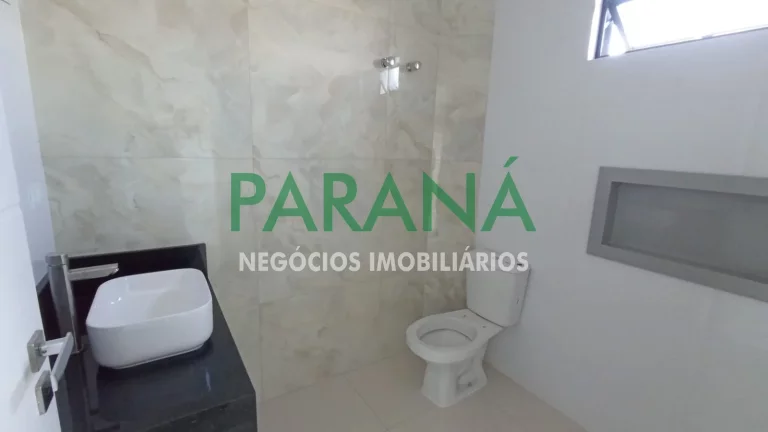 Imagem Sobrado novo a venda com quintal de 125 m², face n