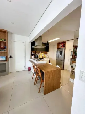 Imagem Apto 106m vista livre andar alto Cond Auge Home Resort Centro SBC