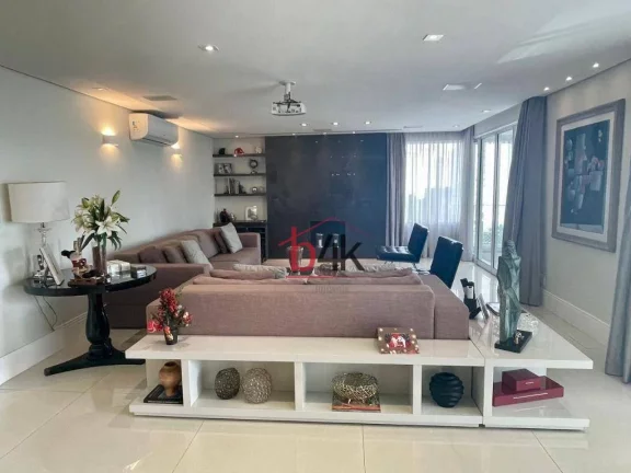 Imagem Apartamento com 380 m², 4 dormitórios suítes e 4 vagas, venda e aluguel - Campo Belo