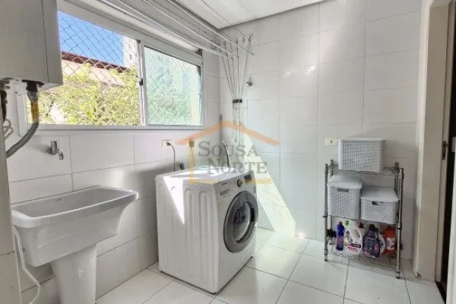 Imagem Apartamento com 116m², 3 dormitórios, sendo 1 suite, 3 banheiros, sendo 1 lavabo. Sala para dois a...