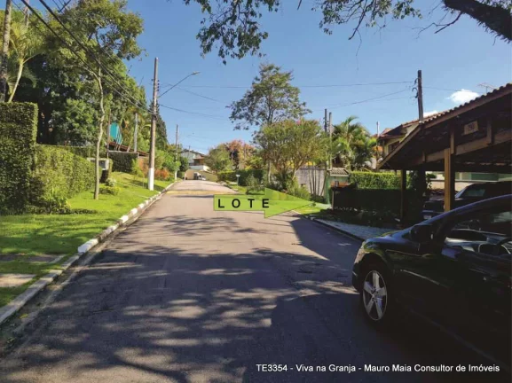 Imagem Lote 360,00 m², limpo, declive - Pq Paulistano Granja Viana - Cotia/SP