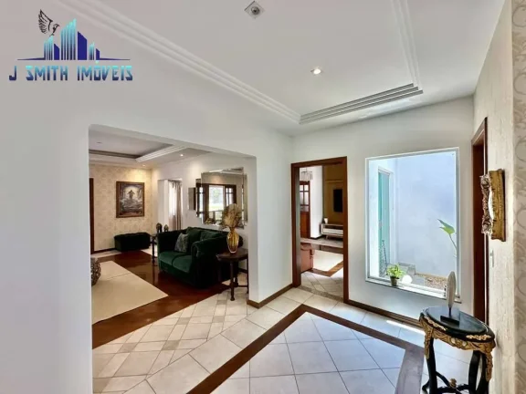 Imagem CASA 5 SUÍTES, SALÃO GOURMET, PISCINA, TERRENO 1.000m²,CONDOMÍNIO FECHADO