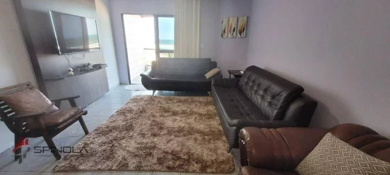 Imagem Apartamento com 3 dormitórios à venda, 130 m² por R$ 735.000,00 - Ocian - Praia Grande/SP