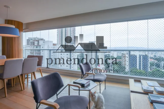 Imagem Apartamento no Alto da Lapa com 235m² mobiliado, bom gosto e sofisticação em um só lugar!