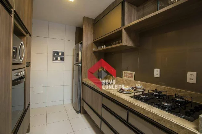 Imagem Apartamento com 3 dormitórios à venda, 103 m² por R$ 853.700,19 - Cambeba - Fortaleza/CE