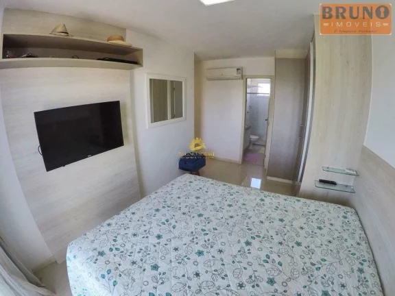 Imagem Lindo apartamento de 2 quartos, sendo 1 suíte, na quadra do mar na Praia da Peracanga, totalmente d...