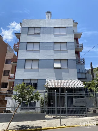 Apartamento de 01 dormitório semi mobiliado com box garagem para venda em Santa