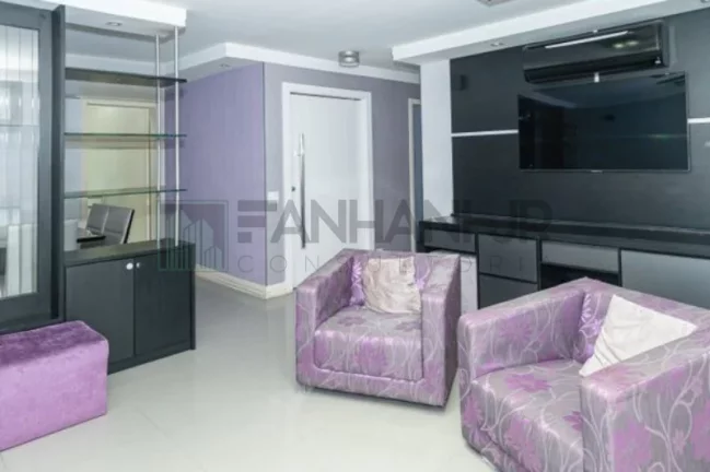 Imagem Imperdível apartamento de luxo em Moema, São Paulo-SP: 4 quartos, 2 suítes, 3 salas, 4 banheiros, 2 vagas de garagem, 174 m².