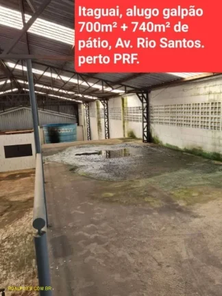 Imagem Galpão para Locação em ITAGUAÍ, WEDA, 2 banheiros