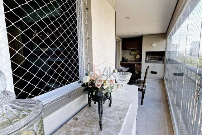 Imagem Apartamento 95m² no Brooklin: Varanda Gourmet e 3 Quartos