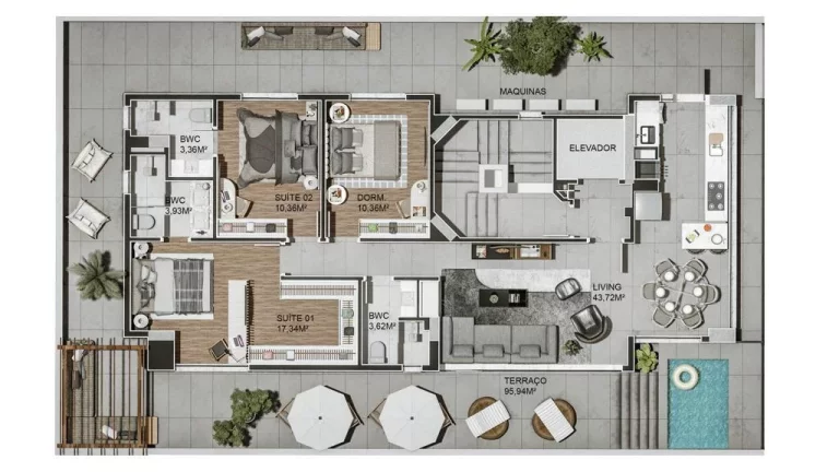 Imagem Apartamento à venda no bairro Centro - Balneário Camboriú/SC
