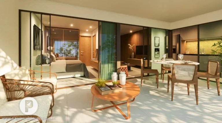 Imagem Quarto Sala Duplex [63m²] ÷ 60 meses, Beira Mar de Milagres