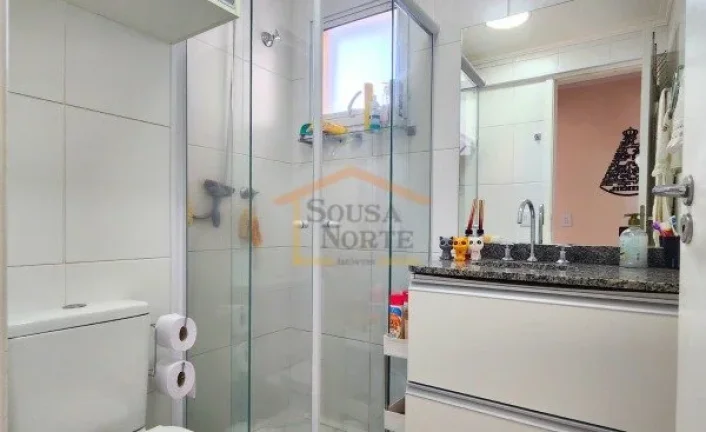 Imagem Apartamento, com 76m², 3 dormitórios, sendo 1 suíte, possui cozinha americana integrada à sala d...