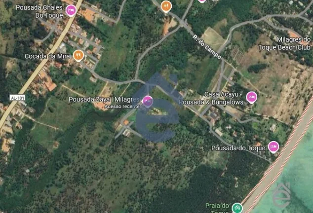 Imagem Terreno em área litoranea de São Miguel dos Milagres, Alagoas, 5.850m2