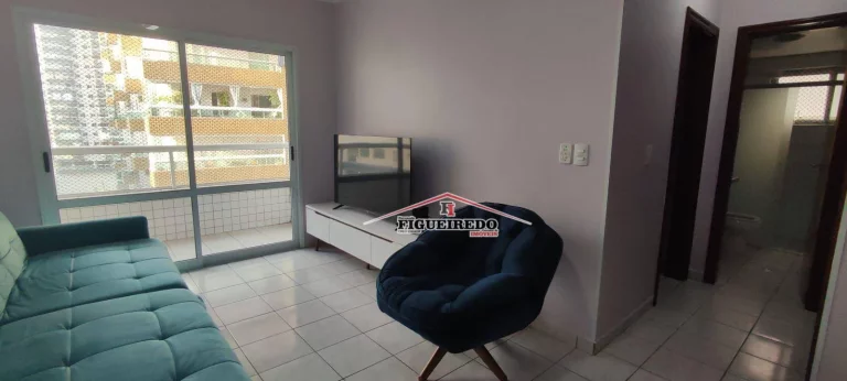Imagem Apartamento com 2 dormitórios à venda, 77 m² por R$ 375.000,00 - Vila Assunção - Praia Grande/SP