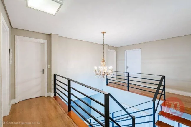 Imagem Casa de 310 m² com e suítes, 6 banheiros, 4 vagas, piscina e infraestrutura.