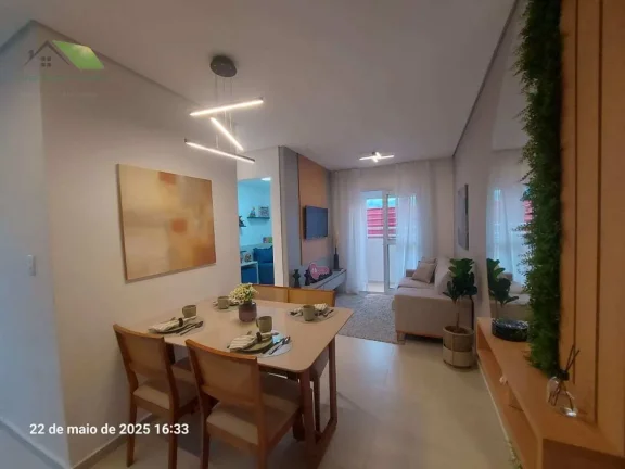 Imagem Sou Mais Suzano Apê à venda, com 2 quartos, sala com sacada, 48,61m2