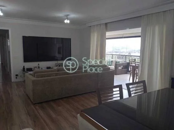 Imagem Apartamento bem amplo com 160 metros, 4 dormitórios, 2 suítes, varanda gourmet, quarto de empregad...
