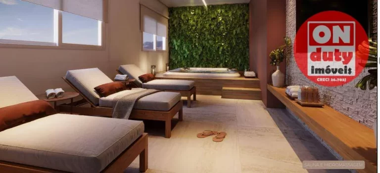 Imagem Castell di Maria Carolina Apartamento com 3 suítes à venda, 124m² a partir R$ 1.911,00- Ponta da Praia - Santos/SP