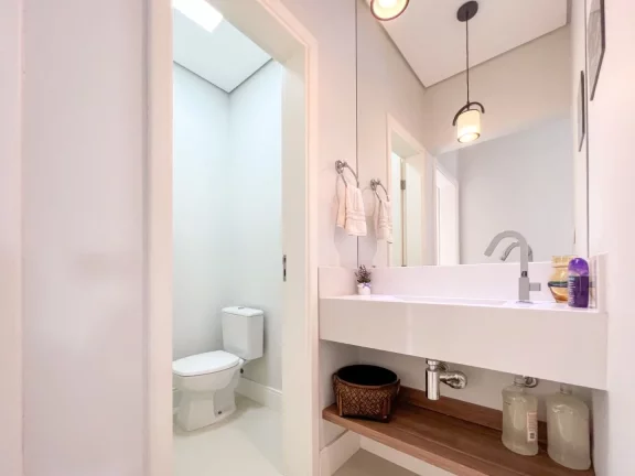 Imagem Casa moderna com 4 suítes à venda, 236 m² por R$ 2.390.000 - Condomínio Próximo ao Parque Ecológico - Indaiatuba/SP