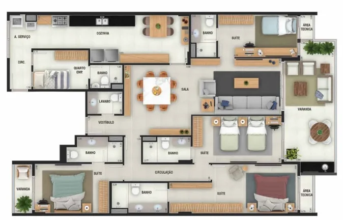Imagem APARTAMENTO RESIDENCIAL em Rio de Janeiro - RJ, Botafogo