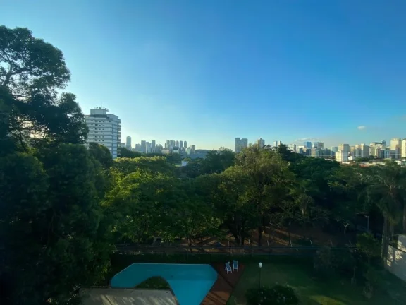Imagem Apartamento 222 M², 1 por andar, 4Q, 4 Suítes, 6 Banheiros, 3 Vagas, Varanda, Lavabo, Piscina, Salão de Festas, Vista 360º protegida.